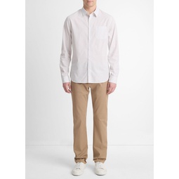 Basin Stripe Cotton-Blend Long-Sleeve Shirt