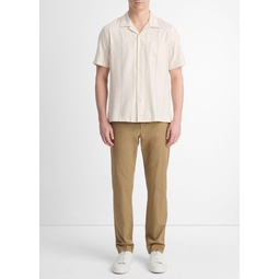 Sunfair Stripe Cotton-Blend Short-Sleeve Shirt