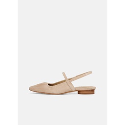 Venice Suede Slingback Flat