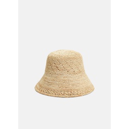 Straw Bucket Hat