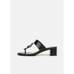 Aubrey Leather Buckle Sandal