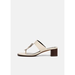 Aubrey Leather Buckle Sandal