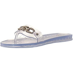 Vince Camuto Womens Evolet Jelly Thong Flip-Flop