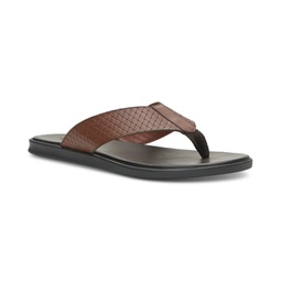 Mens Waylyn Leather Thong Sandals