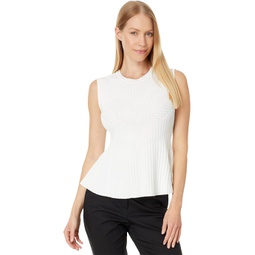 Womens Vince Camuto Slvless Top W Flare Bottom