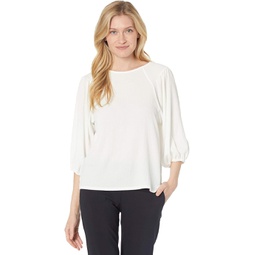 Vince Camuto Puff Sleeve Knit Top