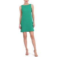 Vince Camuto Stretch Crepe Shift With Bow Detail Down Sides