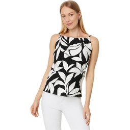 Womens Vince Camuto Strappy Fitted Tank
