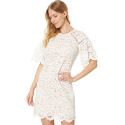 Womens Vince Camuto Lace Shift Dress