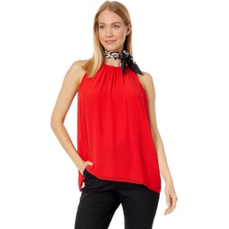 Vince Camuto Sleeveless Chiffon Shell