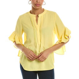 ruffle sleeve blouse