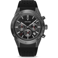 Vincero Luxury Watch for Men - Altitude or Rogue Style Italian Mens Watch, 43m and 44mm Stainless Steel, Chronograph Wrist Watch - Automatic Watch with Japanese Quartz Movement