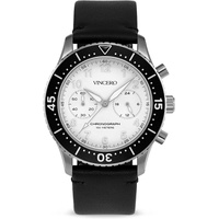 Vincero Luxury Mens Outrider Wrist Watch - 41mm Chronograph Watch - VK64 Hybrid Movement