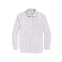 On-The-Go Striped Button-Front Shirt