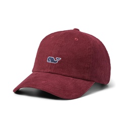 Vineyard Vines Corduroy Whale Baseball Hat