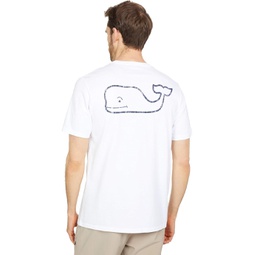 Mens Vineyard Vines Short Sleeve Vintage Whale Pocket T-Shirt