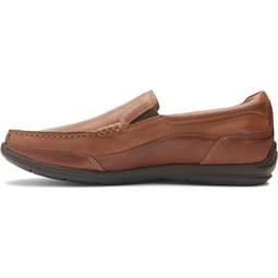 Vionic Mens Astor Preston Slip-on Loafer - Dress or Casual - Leather Loafers for Men with Concealed Orthotic Support