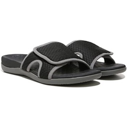 Vionic Womens Tide Brindie Hook and Loop Sandal - Supportive Ladies Orthotic Sandals that include Three Zone Comfort with Arch Support- Slides for Ladies, Medium Fit