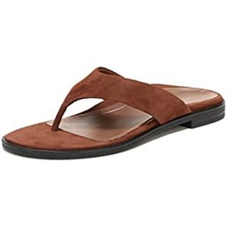 Vionic Womens Citrine Agave Vio-Motion Insole Toe-Post Sandal- Supportive Flat Dressy Sandals That Includes an Orthotic Insole and Cushioned Outsole for Arch Support, Medium and Wi