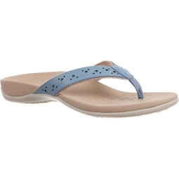 Vionic Womens Flip Flop Aliza Sandal  Comfortable Sandals That Includes a Built-in Arch Support Orthotic Footbed that Corrects Pronation, helps Heel Pain Relief, and Plantar Fasci