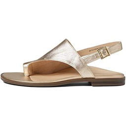 Vionic Womens Citrine Ella Flat Comfort Sandal- Supportive Adjustable Walking Sandals That Includes an Orthotic Insole and Cushioned Outsole for Arch Support, Medium Fit, Sizes 5-1
