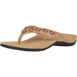 Vionic Womens Rest Floriana Toepost Sandal - Ladies Flip flops with Concealed Orthotic Support