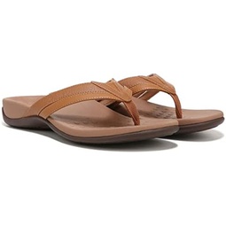 Vionic Womens Rest Yoko Comfortable Toe-Post Sandal- Flip flops That Includes a Built-in Arch Support Orthotic Footbed that helps Correct Pronation and Alleviate Heel Pain Caused b