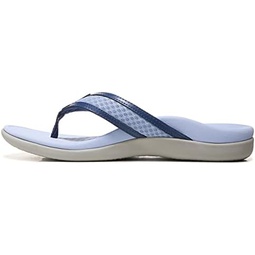 Vionic Womens Tessa Toe Post Sandals- Supportive Ladies Flip Flops That Include Three-Zone Comfort with Orthotic Insole Arch Support, Medium Fit