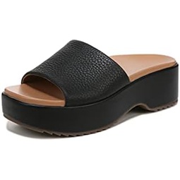 Vionic Womens Plateau Trista Slide Platform Sandal -Supportive Slide That Includes an Orthotic Insole and Cushioned Outsole for Arch Support, Medium Fit, Sizes 5-11