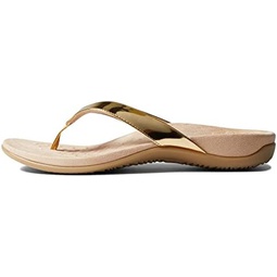Vionic Womens Rest Dillon Toe Post Walking Sandals - Ladies Flip Flop with Concealed Orthotic Arch Support