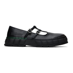 Black 2001 Apple Mary Jane Loafers 241589M231004
