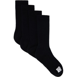 Black Achilles Socks 241487M220001