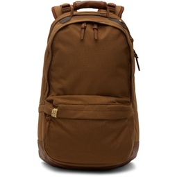 Brown Cordura 22L Backpack 241487M166003