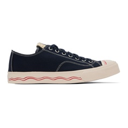 Navy Seeger Lo Sneakers 241487M237007