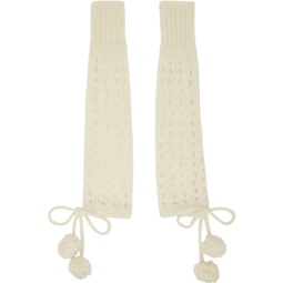 Off-White Lacework Arm Warmers 232314F012001