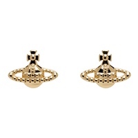Gold Farah Earrings 241314F022071