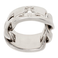 Silver Janus Ring 232314M147028