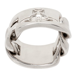 Silver Janus Ring 232314M147028