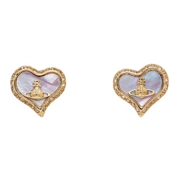 Gold Petra Earrings 241314F022061