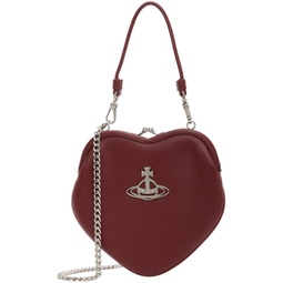 Red Belle Heart Frame Bag 241314F046034