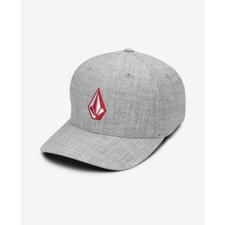 Mens Flex-Fit Heathered Logo Hat