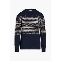 Setesdal Fair Isle merino wool and cashmere blend sweater