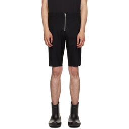 Black Slim Fit Shorts 232327M193000