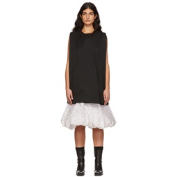 Black Wool Mini Dress 221327F052001