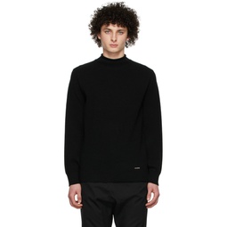 Black Cashmere Sweater 221327M201034