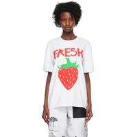White Fresh T Shirt 231944F110003