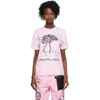Pink Dorstenia Gigas T Shirt 231944F110013