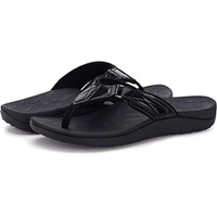 WHITIN Womens Flip Flops Thong Sandals Orthotic Arch Support Soft Toe Post Deep Heel Cup