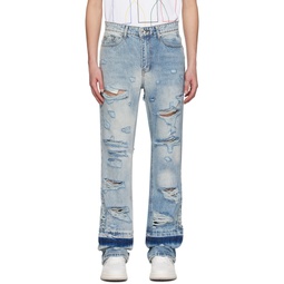Blue Gnarly Jeans 241389M186010