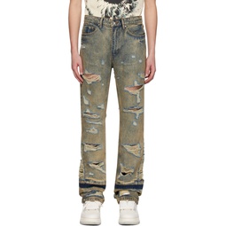 Navy Gnarly Jeans 241389M186006